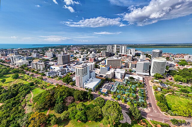 Darwin city view