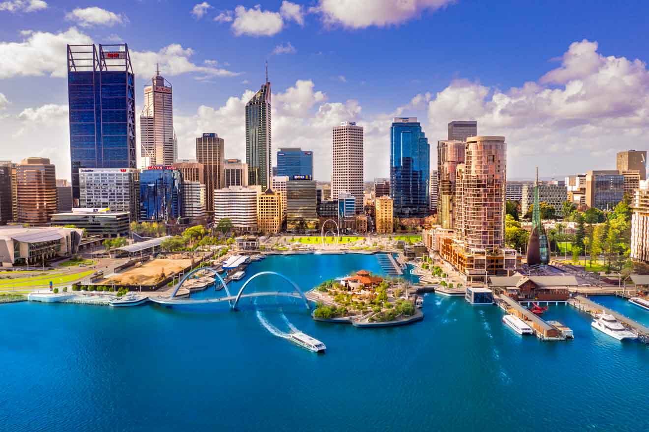 Perth city view
