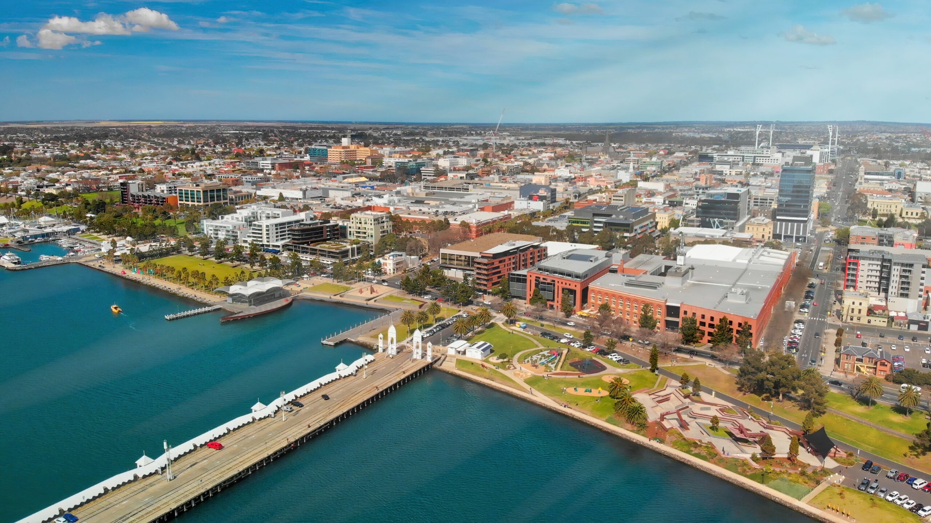 Geelong city view